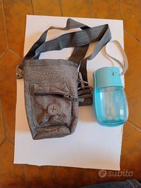 borraccia e tracolla porta borraccia 