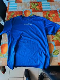 Maglietta sportiva blue