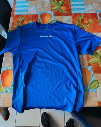 Maglietta sportiva blue