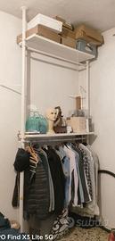 COMBINAZIONE STAND/ARMADIO A VISTA STOLMEN IKEA