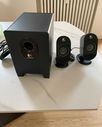 Casse audio logitech X-210
