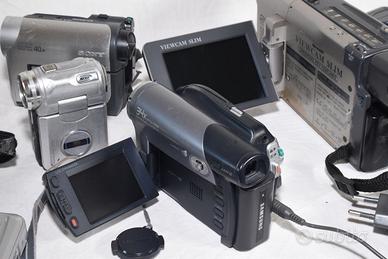 Videocamere vintage per pezzi di ricambio