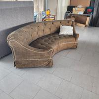 divano curvo fine produzione 