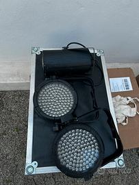 Fari led e laser per feste