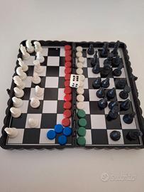 Scacchiera portatile magnetica