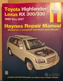Manuale manutenzione Lexus RX 300