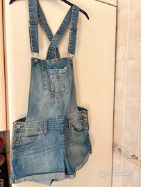 Salopette jeans donna tg m terranova