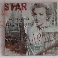 Quadro dipinto in tela 60x60 cm, spesso 5cm