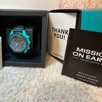 Swatch x Omega "Mission on Earth - Polar Lights"