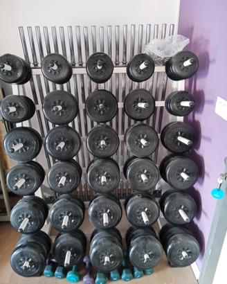 attrezzi per body pump