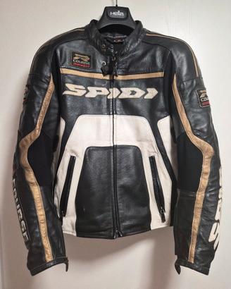 Giacca Moto in Pelle Spidi R-Course - Taglia 46