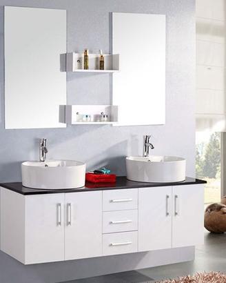Mobile bagno Doppio Lavabo 150 cm Lion