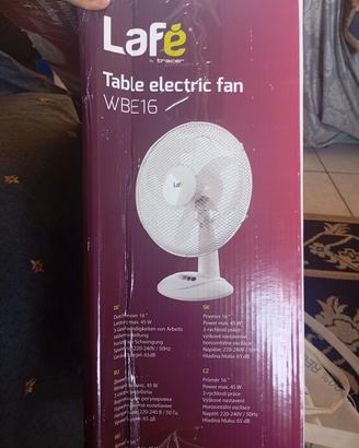 ventilatore da tavolo