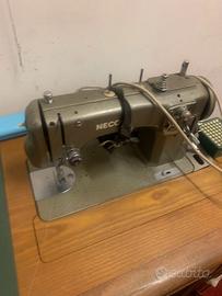 Macchina da cucire Necchi industriale vintage