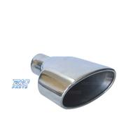 TERMINALE SCARICO OVALE IN ACCIAIO INOX TIPO RS4 C