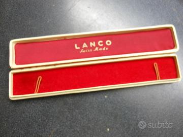 LANCO SCATOLA PORTA OROLOGI vintage WBX70