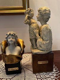 Coppia Sculture Gianni Visentin