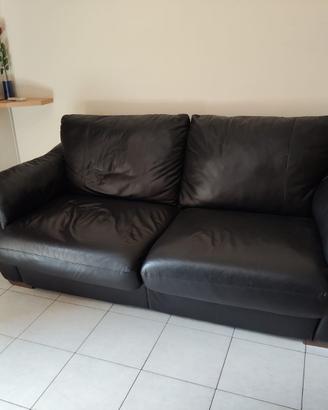 Divano letto nero