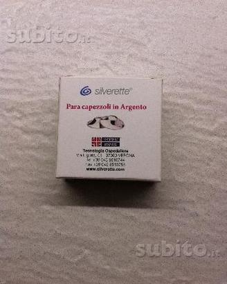Copricapezzoli argento contro ragadi