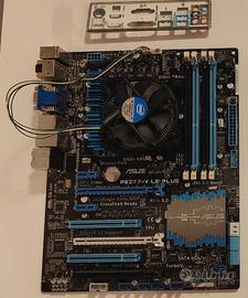 SCHEDA MADRE ASUS+PROCESSORE I5+DISSIPATORE