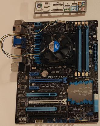 SCHEDA MADRE ASUS+PROCESSORE I5+DISSIPATORE