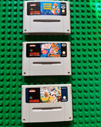 LOTTO GIOCHI SUPER NINTENDO