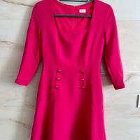 RebelQueen abito elegante color fucsia taglia S