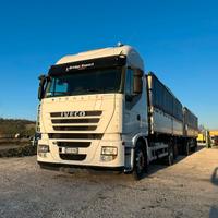 IVECO STRALIS 560 AS ribaltabile + rimorchio