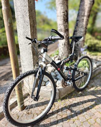 MTB completa Uomo Ragazzo, ammortizzata + Shimano