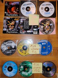 PlayStation 1 vari lotti PS1 games
