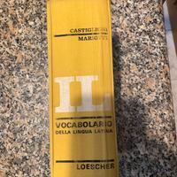 Vocabolario latino loesher