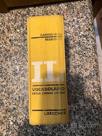 Vocabolario latino loesher