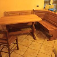 tavolo cassapanca legno 