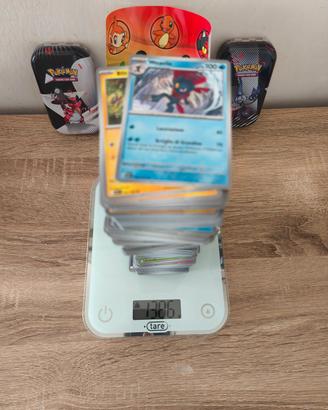 1kg+ Lotto carte Pokémon 