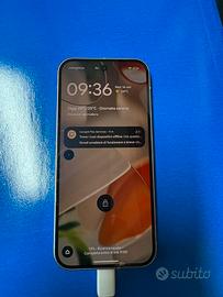 Google pixel 9 128 gb, usato , batteria 100%