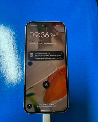 Google pixel 9 128 gb, usato , batteria 100%