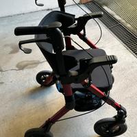 Deambulatore Rollator VOCIC 2 in 1-Carrozzina-
