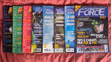 PlayStation Force 8 riviste guide strategiche PS1 