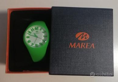OROLOGIO MAREA NINETEEN IN SILICONE VERDE
