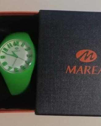 OROLOGIO MAREA NINETEEN IN SILICONE VERDE
