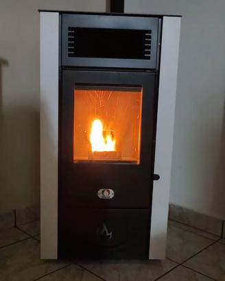 Stufa a pellet 12kw