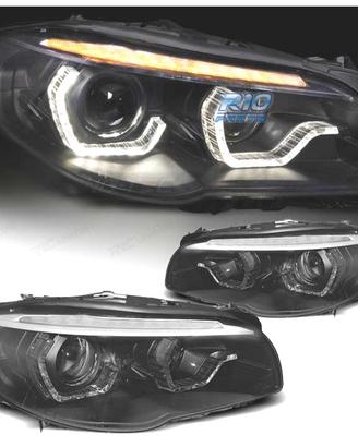 FARI BMW F10 F11 10-13 XENON AFS ANGEL EYES 3D LED
