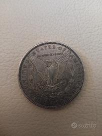 moneta 1 dollaro d'argento 1900