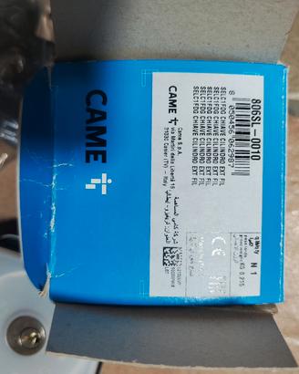 selettore a chiave came 806SL-0010