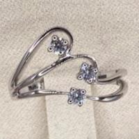 ANELLO ORO 18kt. CON DIAMANTI NATURALI FANTASIA