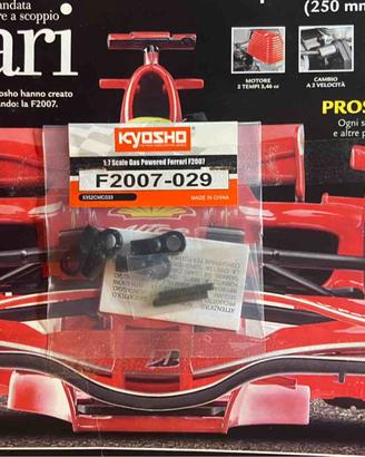 Ferrari F2007 DeAgostini busta montaggio n.29