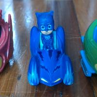 PJ Masks personaggi con tre veicoli