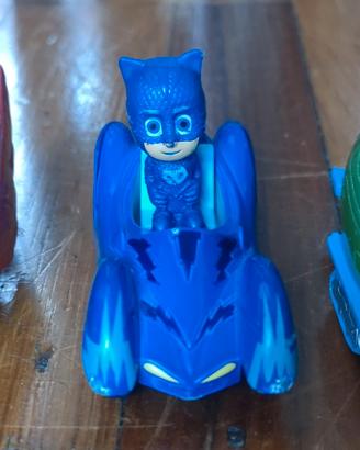 PJ Masks personaggi con tre veicoli