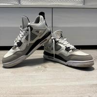 Jordan 4 Military Black Taglia 41