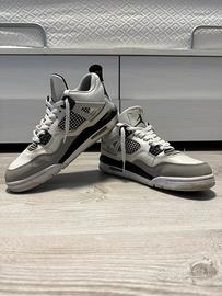Jordan 4 Military Black Taglia 41